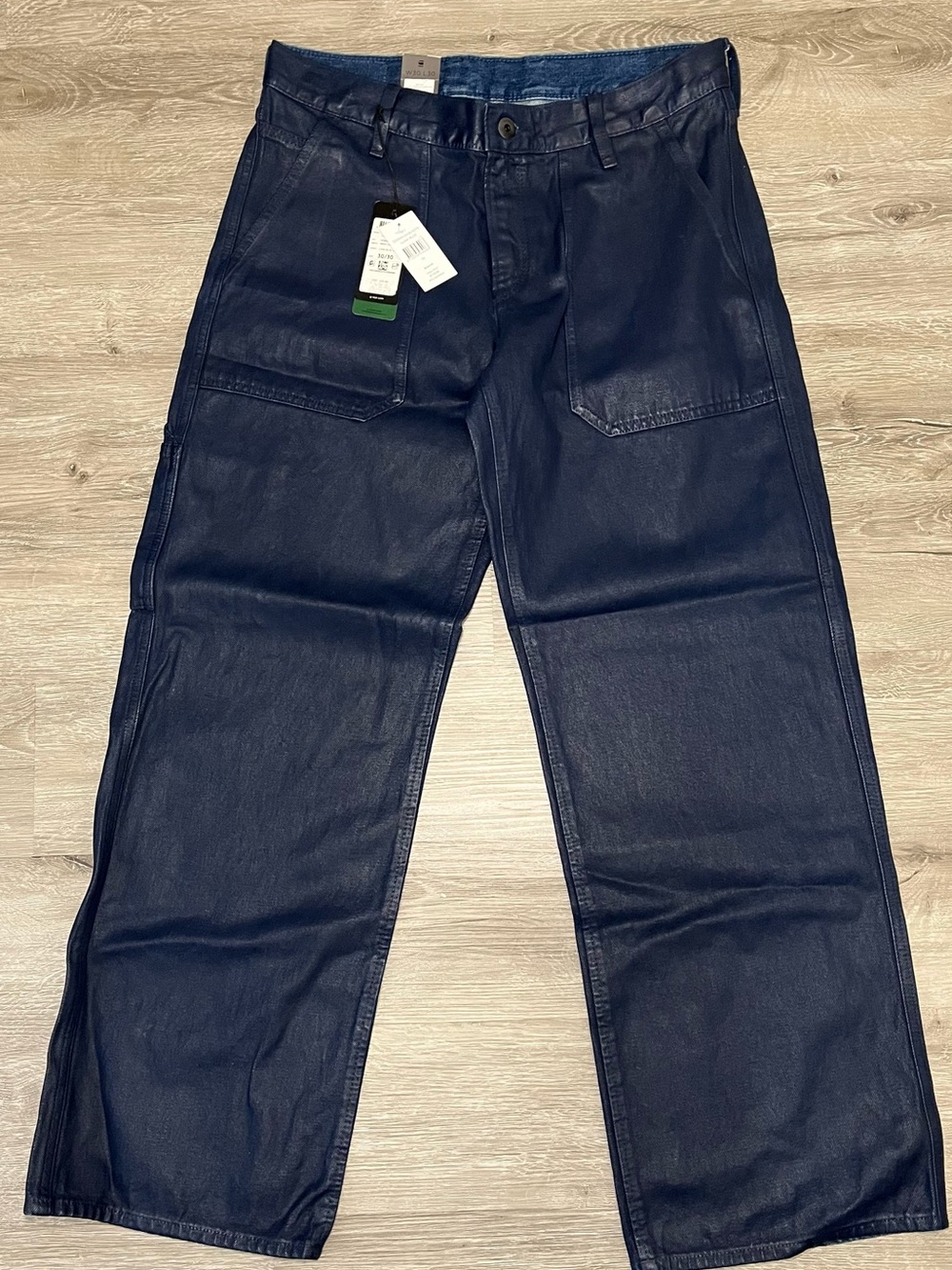 G-Star Straight-Leg Jeans in Dark Blue